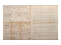 [CIVIL WAR]. BENJAMIN, Judah Philip (1811-1884). Autograph note signed ("J. P. Benjamin"), as Acting Confederate States Secretary of War, to Hon. J. L. M. CURRY. Richmond, 21 November 1861.