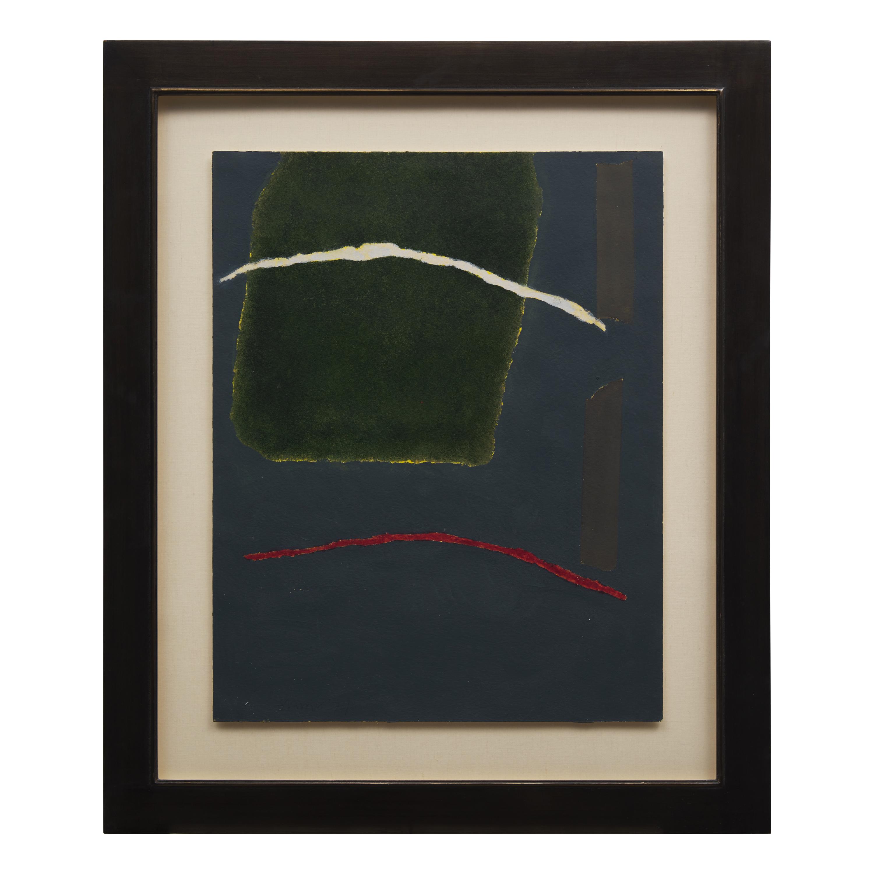 Theodoros Stamos (American/Greek, 1922-1997) — Untitled, 1974