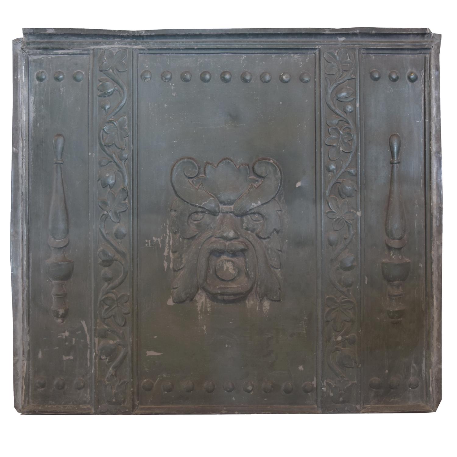 A Facade Panel from the Red Cross Building, Chicago, IL. 59.5" W x 3" D x 52" H — United States, Early 20th Century