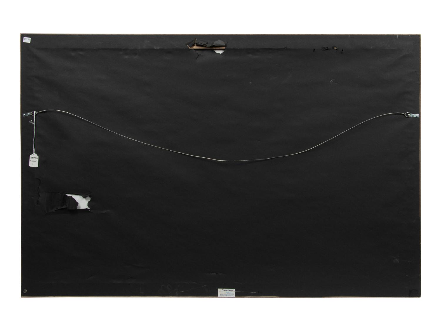 Untitled (Street Scene) and Untitled (Cityscape) (a pair of works)