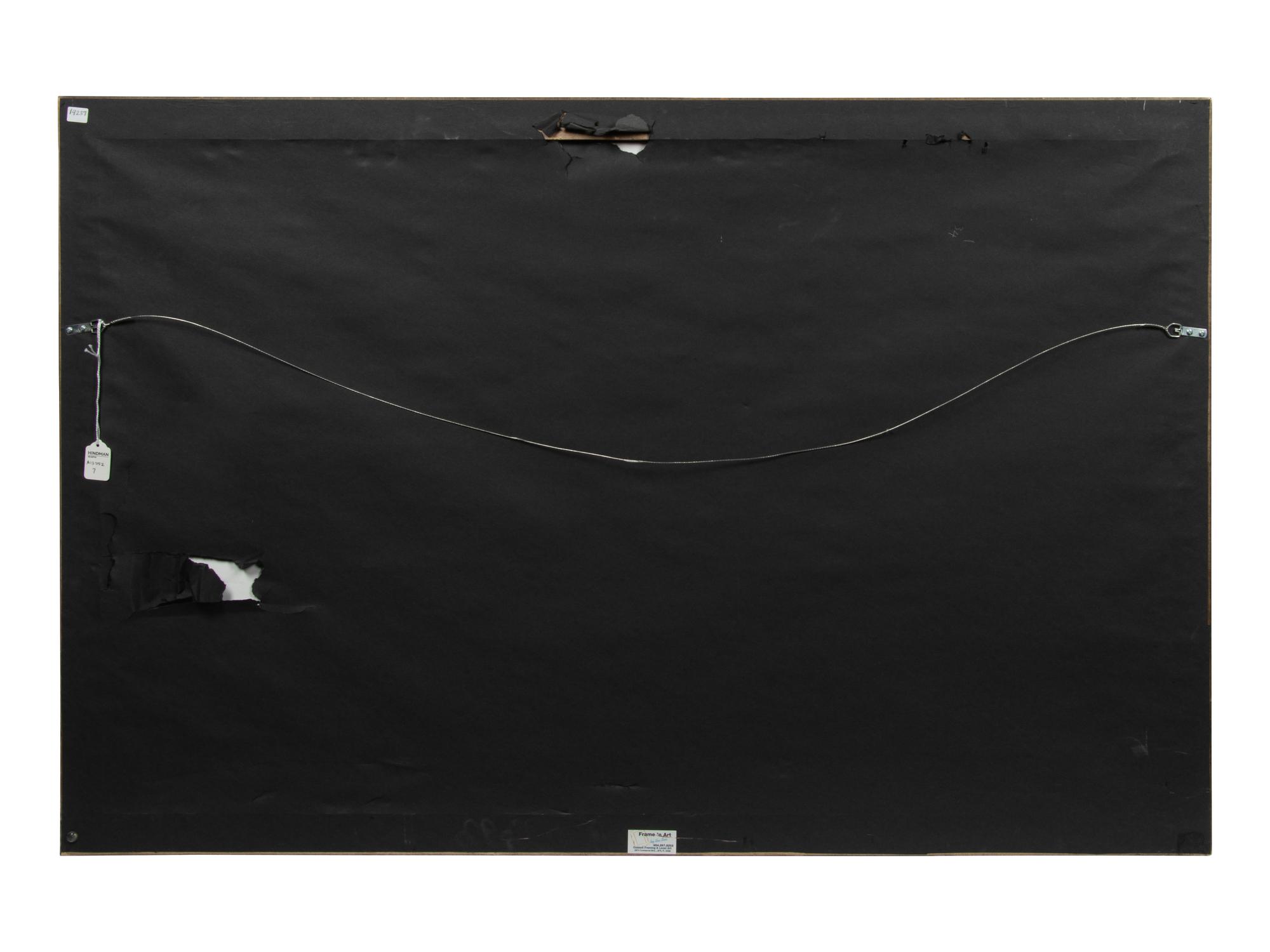Untitled (Street Scene) and Untitled (Cityscape) (a pair of works)