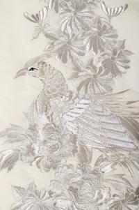 Two Embroidered Silk Robes, Furisode