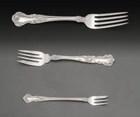 An American Silver Flatware Service