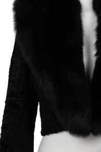 Dolce & Gabbana Fox Fur and Broadtail Jacket