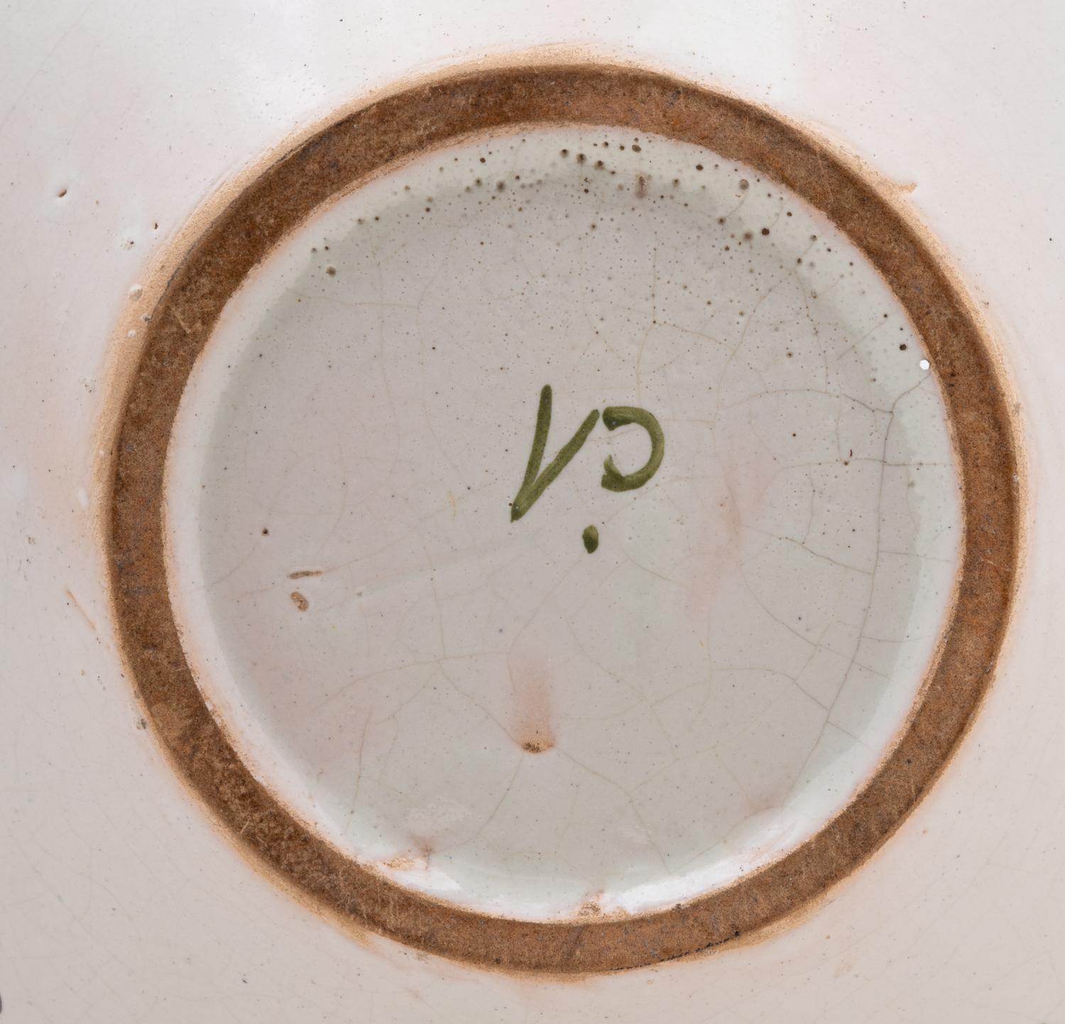 A Dutch Faience Tulip Vase