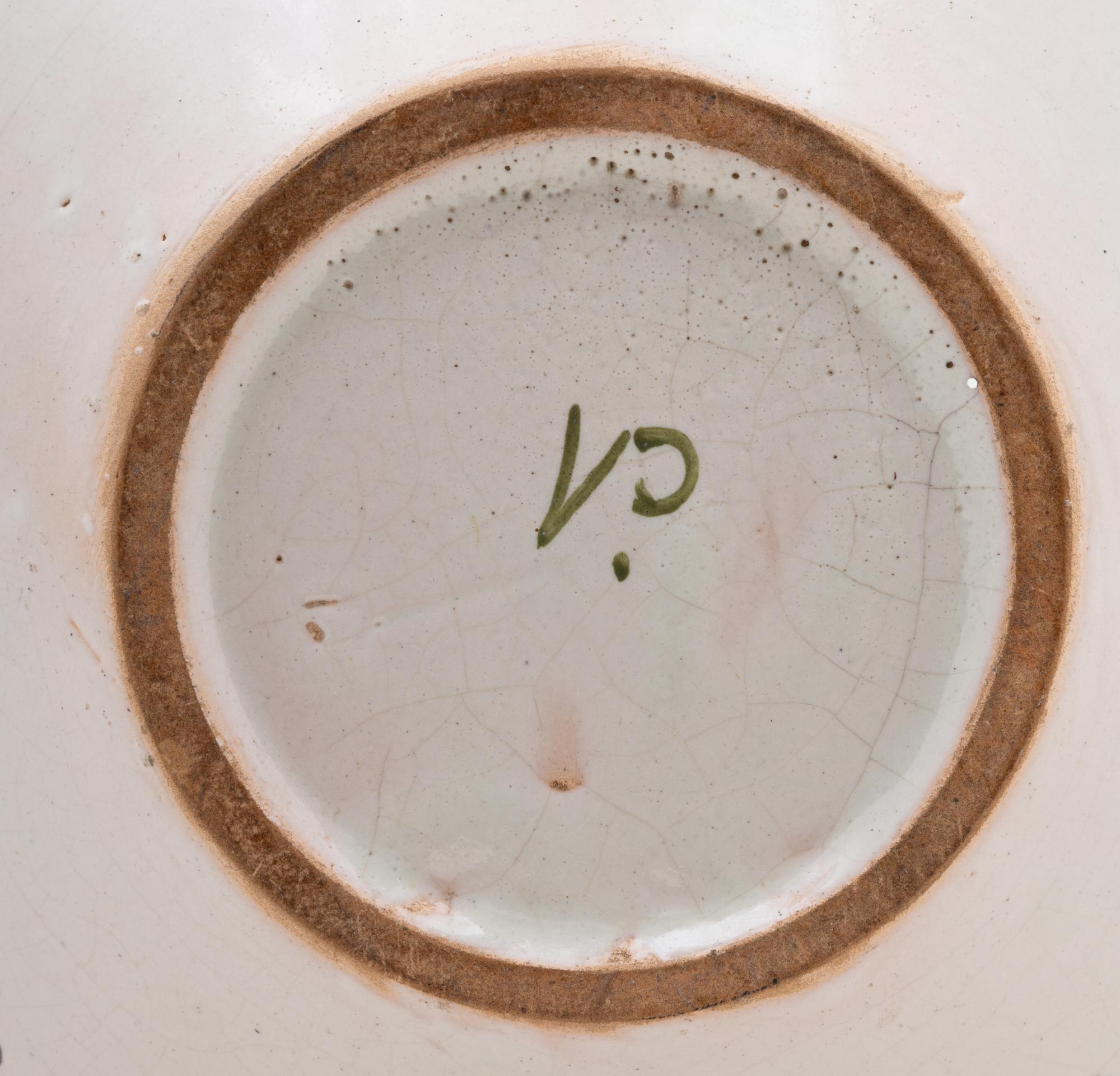 A Dutch Faience Tulip Vase