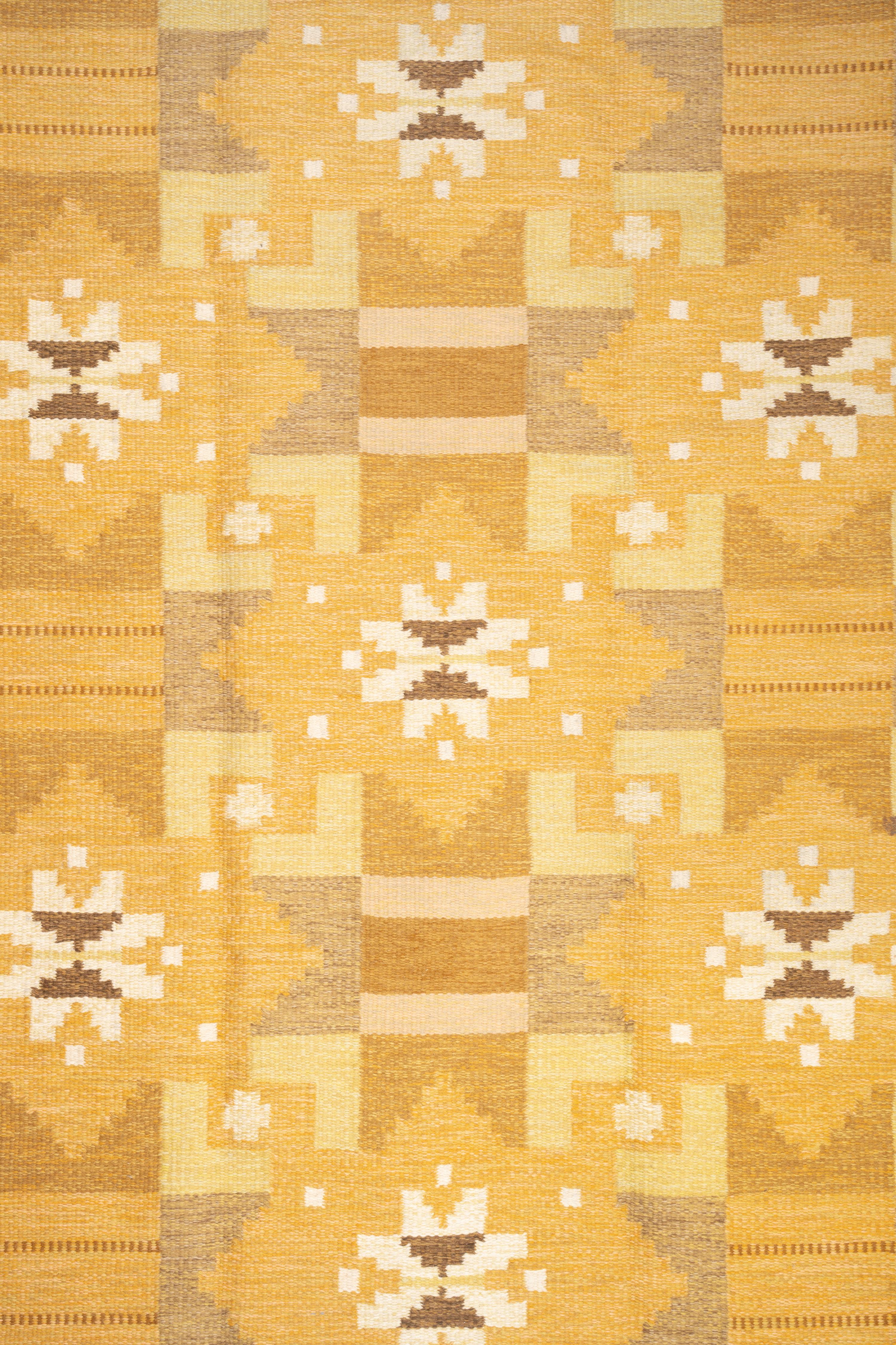'Follinge' Flatweave Rug, c. 1940 Axeco, Sweden