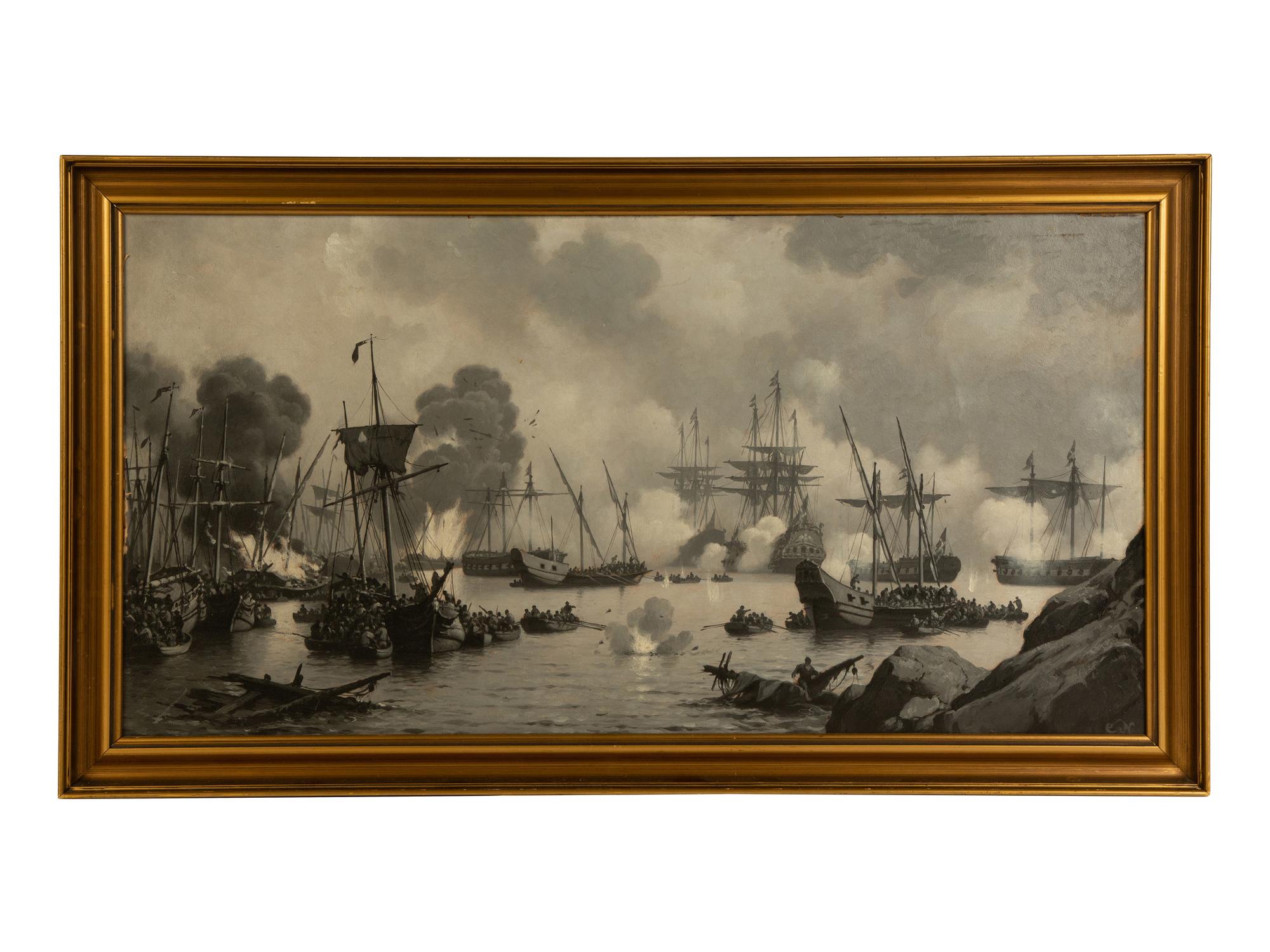 A Naval Battle, 1716