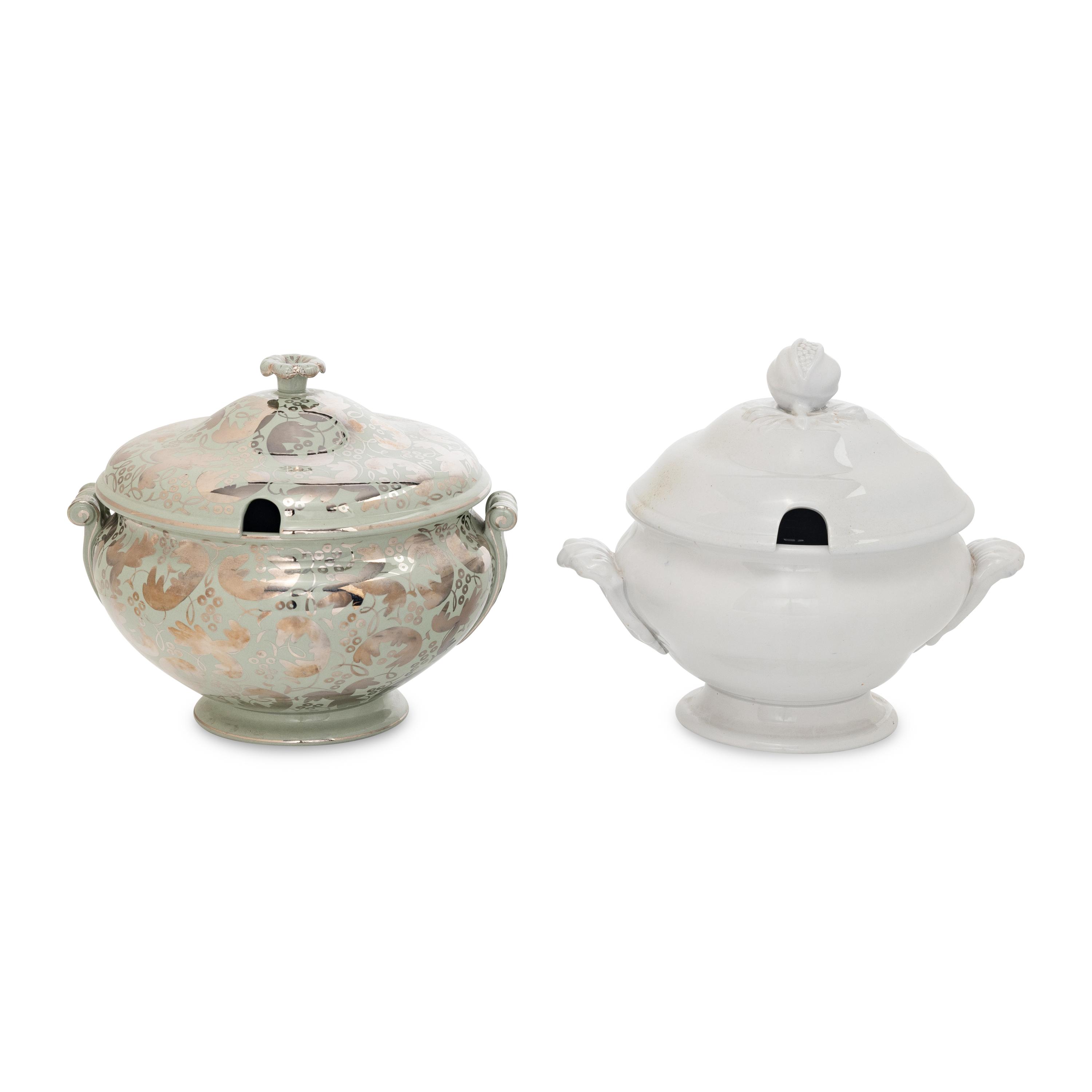 A Wedgwood Lusterware Soup Tureen