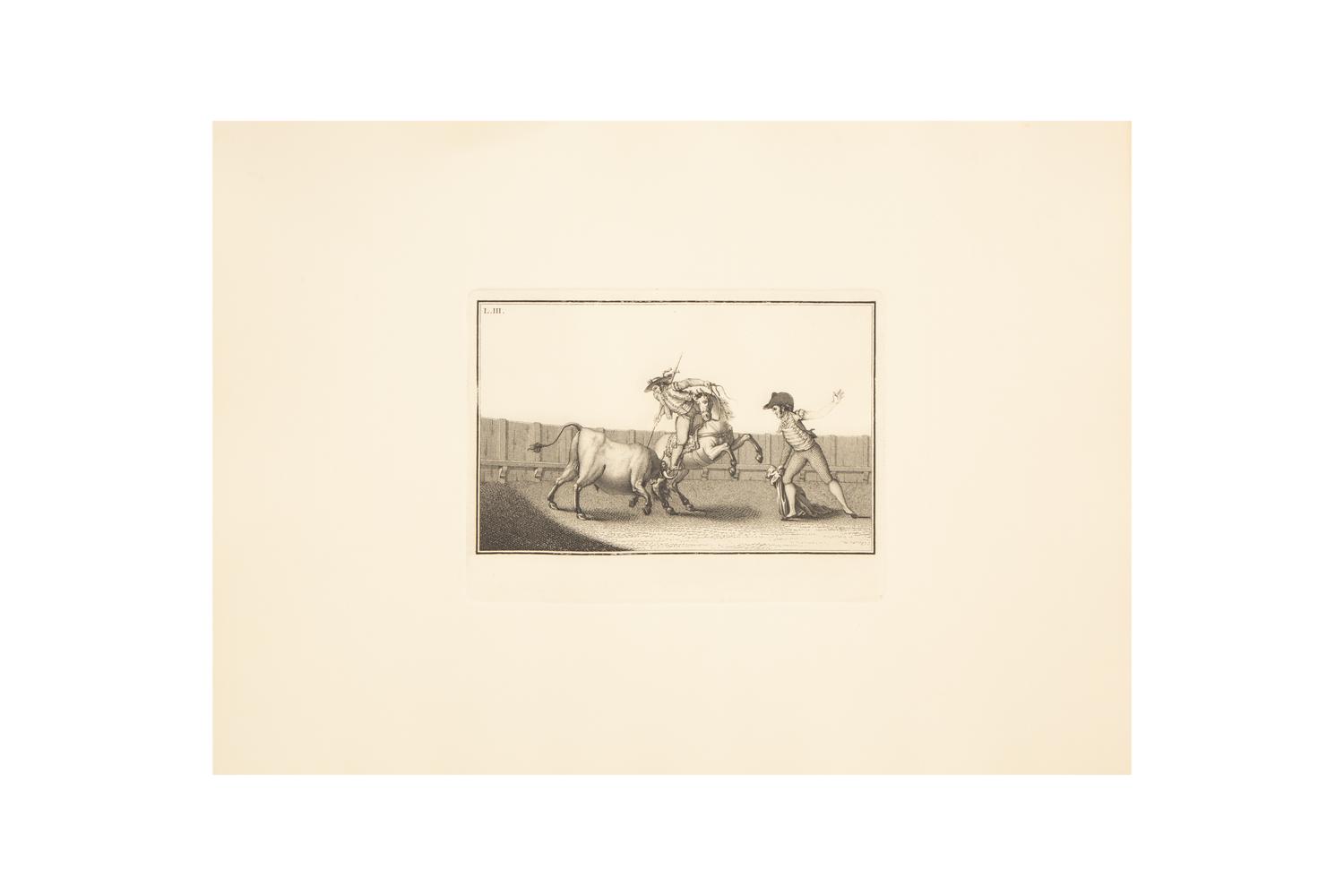 Luis Fernandes Noseret (Spanish, 18th Century) Coleccion de las Principales Suertes de una Corrida de Toros