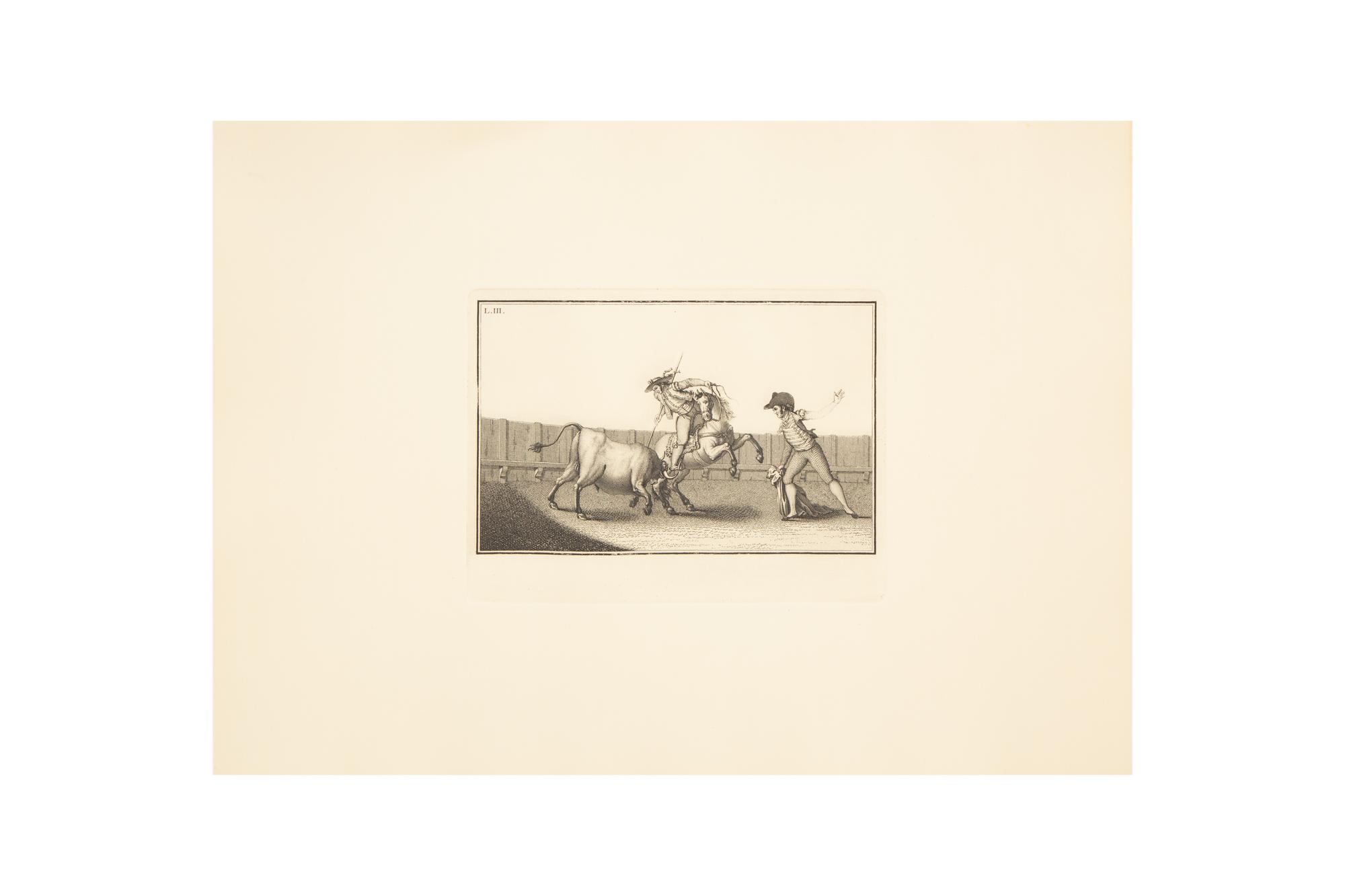 Luis Fernandes Noseret (Spanish, 18th Century) Coleccion de las Principales Suertes de una Corrida de Toros