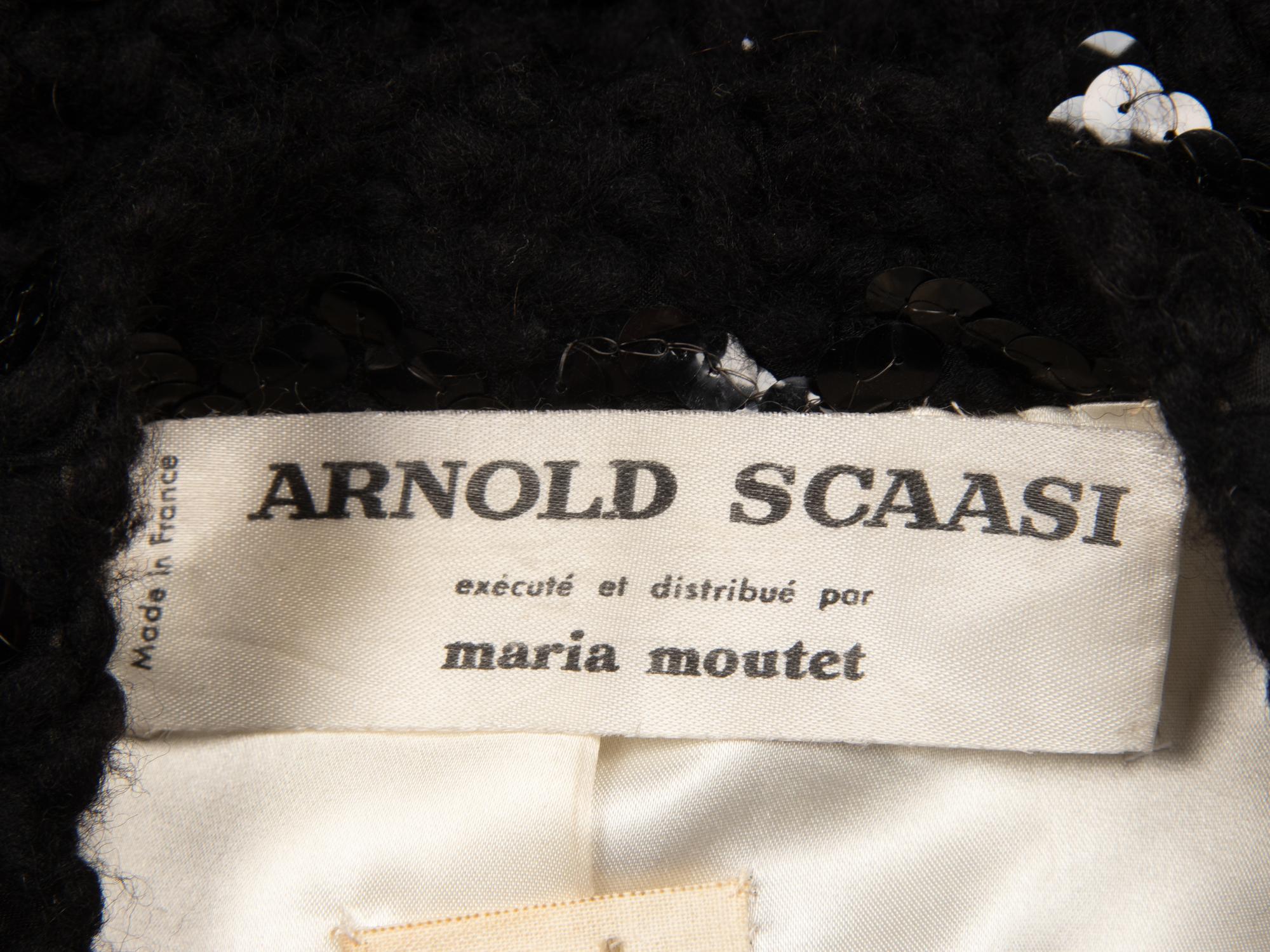 Arnold Scaasi, Sequin-Embellished Coat