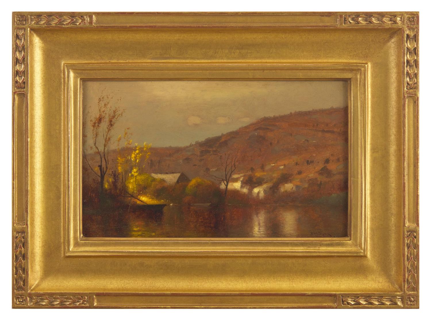 Landscape with Boat and House