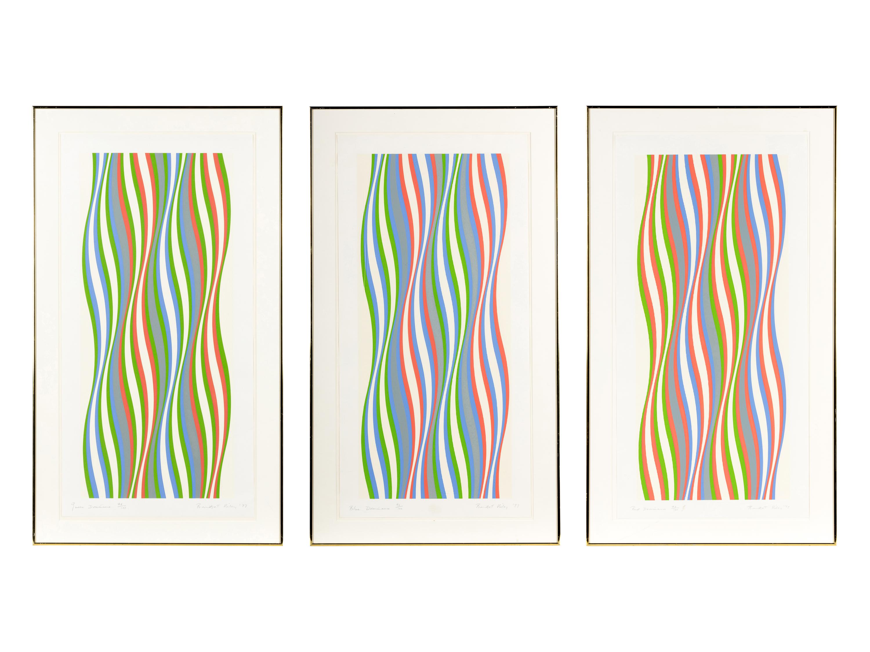 Green Dominance, Blue Dominance, Red Dominance (complete set of three)