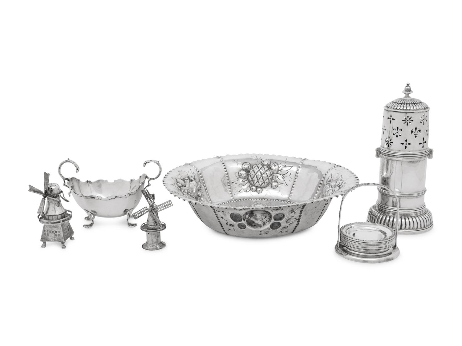 A Group of English, Continental and American Silver Articles