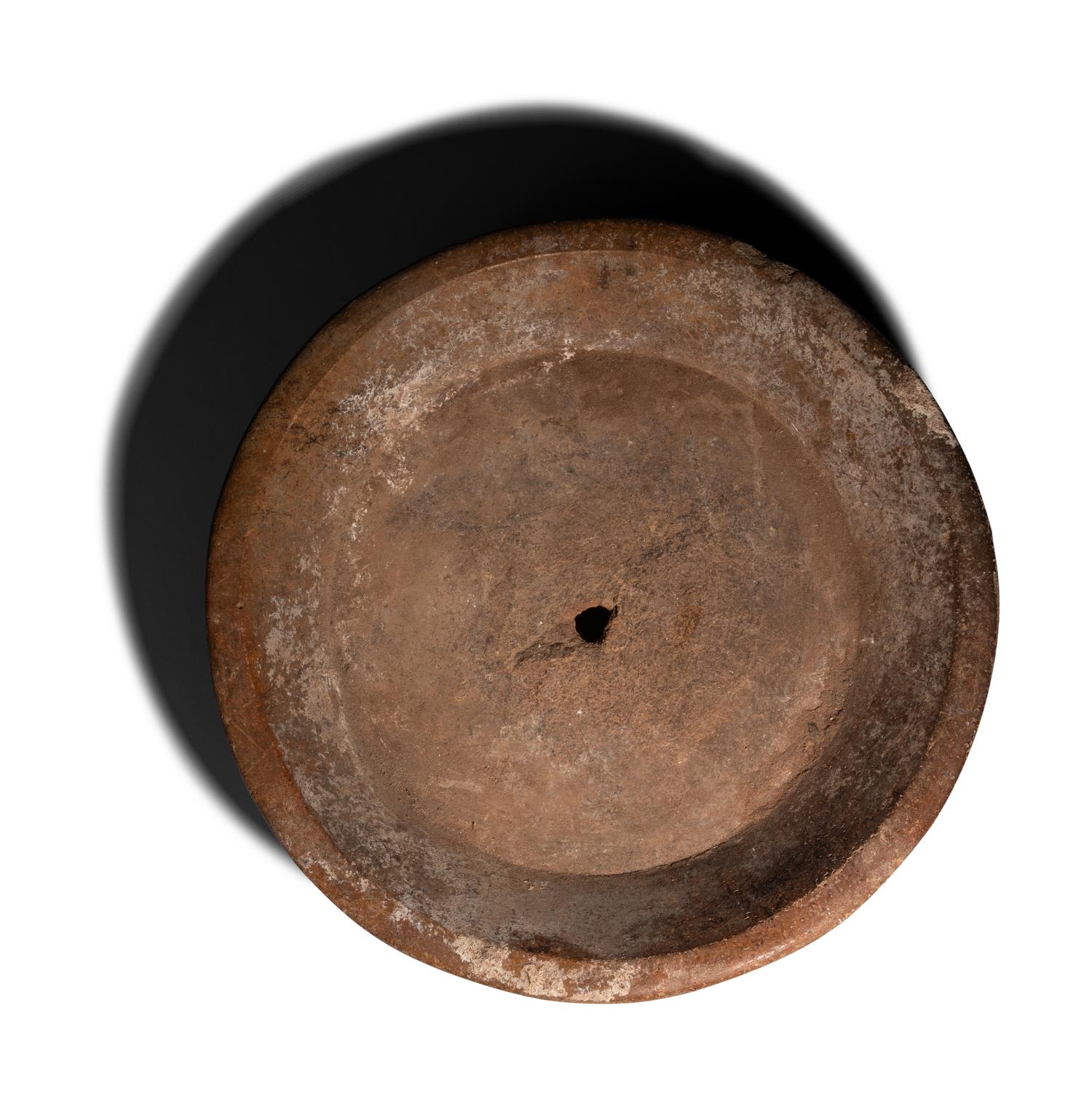 A Maya Terracotta Tripod Vessel