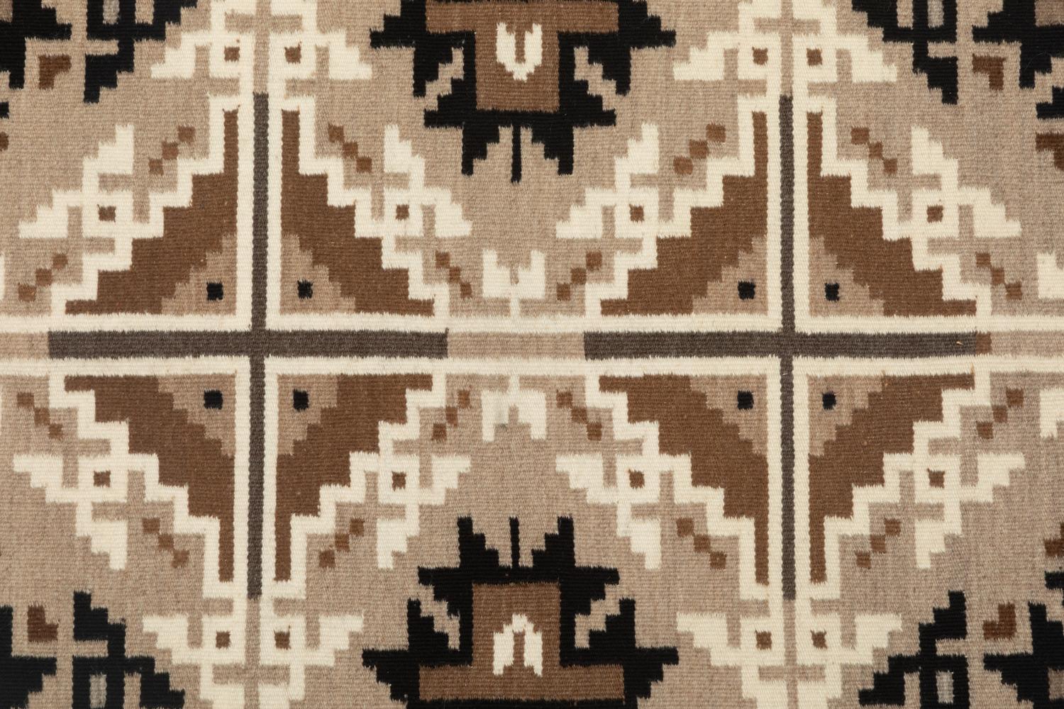 Navajo Two Grey Hills Weaving / Rug