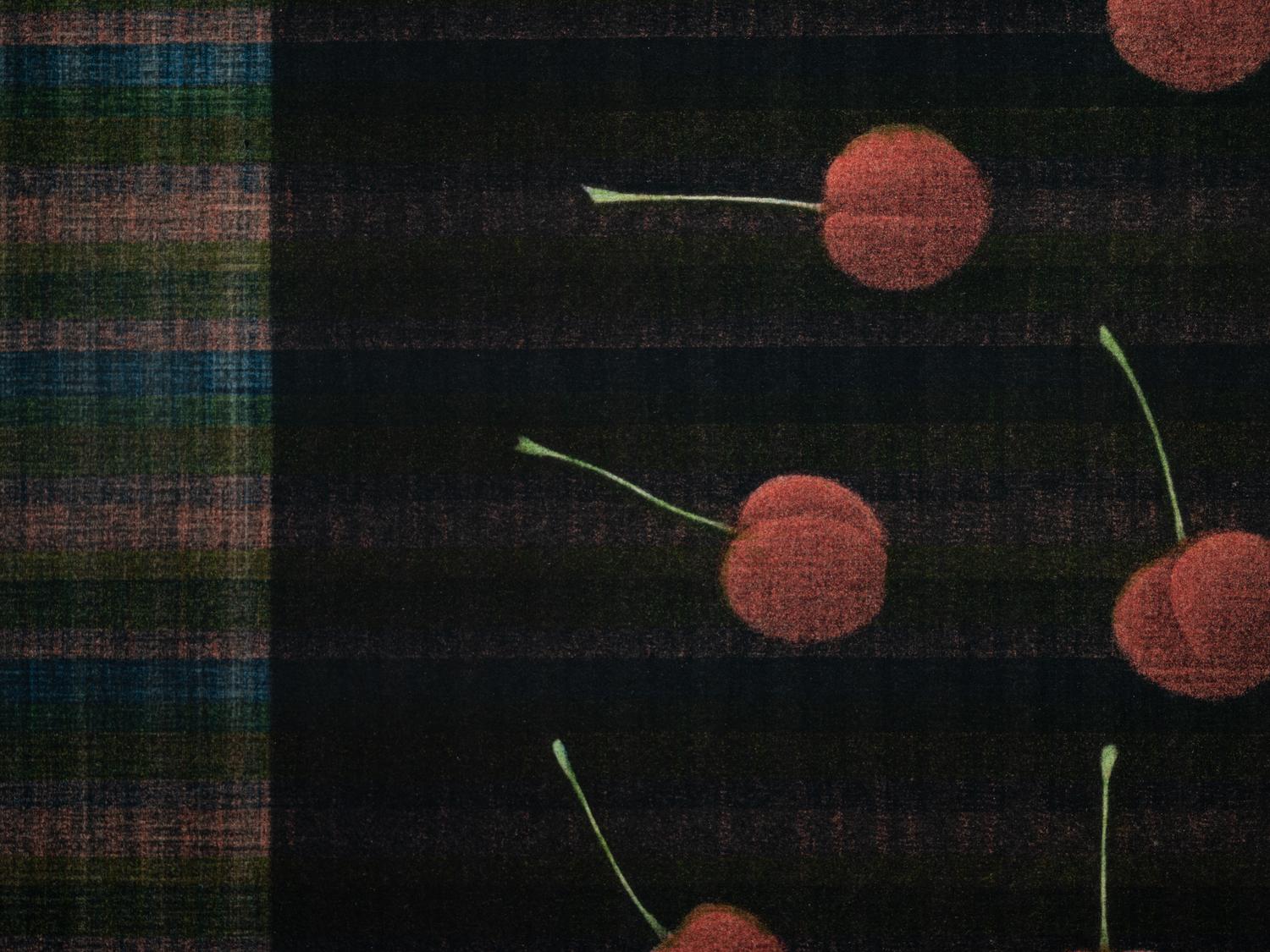 A group of four prints ( Fourteen Cherries; Clover Seeds; Pomegranate and Knife; Black Cherry)