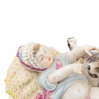 A Meissen Porcelain Figural Group