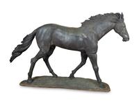 A Life-Size Bronze Model of Secretariat