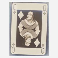 Man Ray (American, 1890-1976) Valentine Hugo as Queen of Diamonds