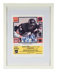 A Large Group of Chicago Bears Signed Autograph Memorabilia Featuring Dick Butkus, Dave Duerson and Wilber Marshall