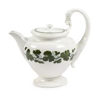 A Meissen Green Vine Porcelain Dinner Service