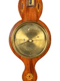 A George III Mahogany Wheel Barometer