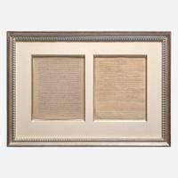 [Washington, George] Jefferson, Thomas Autograph Letter, signed