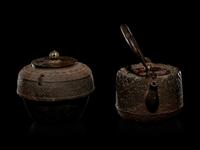 Five Japanese Cast Iron Tea Wares