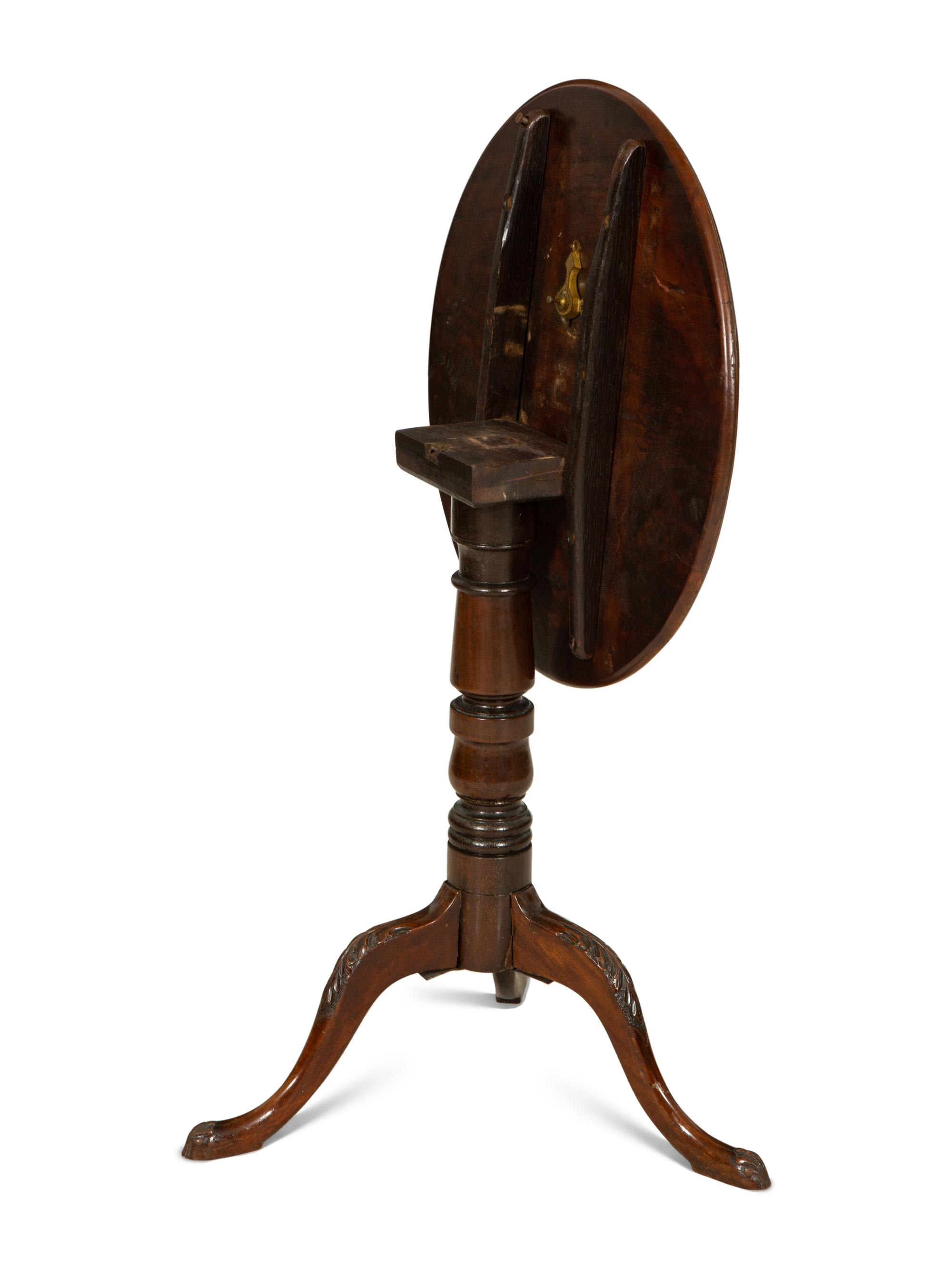 A George III Carved Mahogany Supper Table