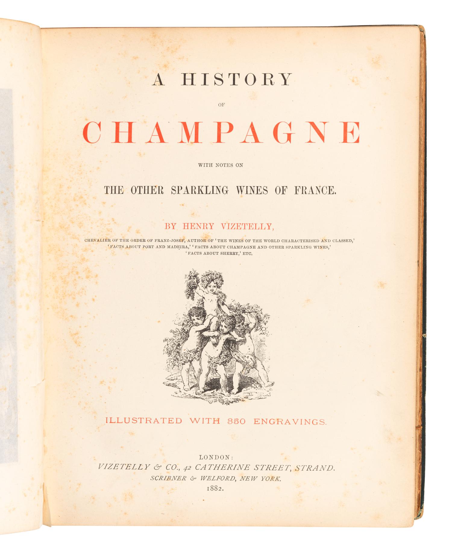 [WINE MAKING]. A group of 7 works, including: