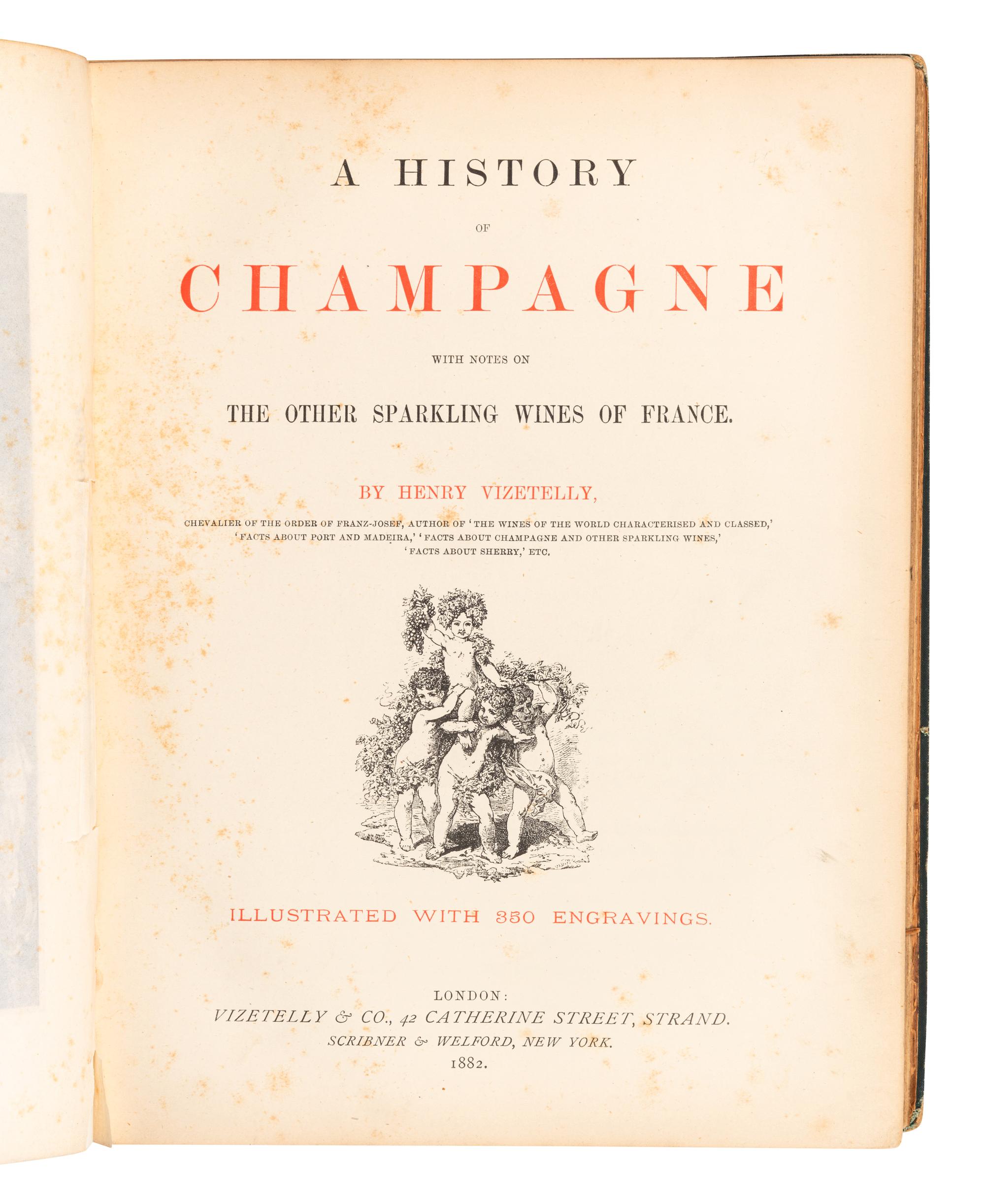 [WINE MAKING]. A group of 7 works, including: