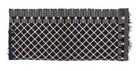 Two American Coverlets, Dimensions of first: 82 x 32 1/2 inches.