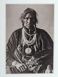 [NATIVE AMERICANS]. A group of photographs and prints of Native American subjects, highlighted by cabinet card of Oglala Lakota Chief Low Dog.
