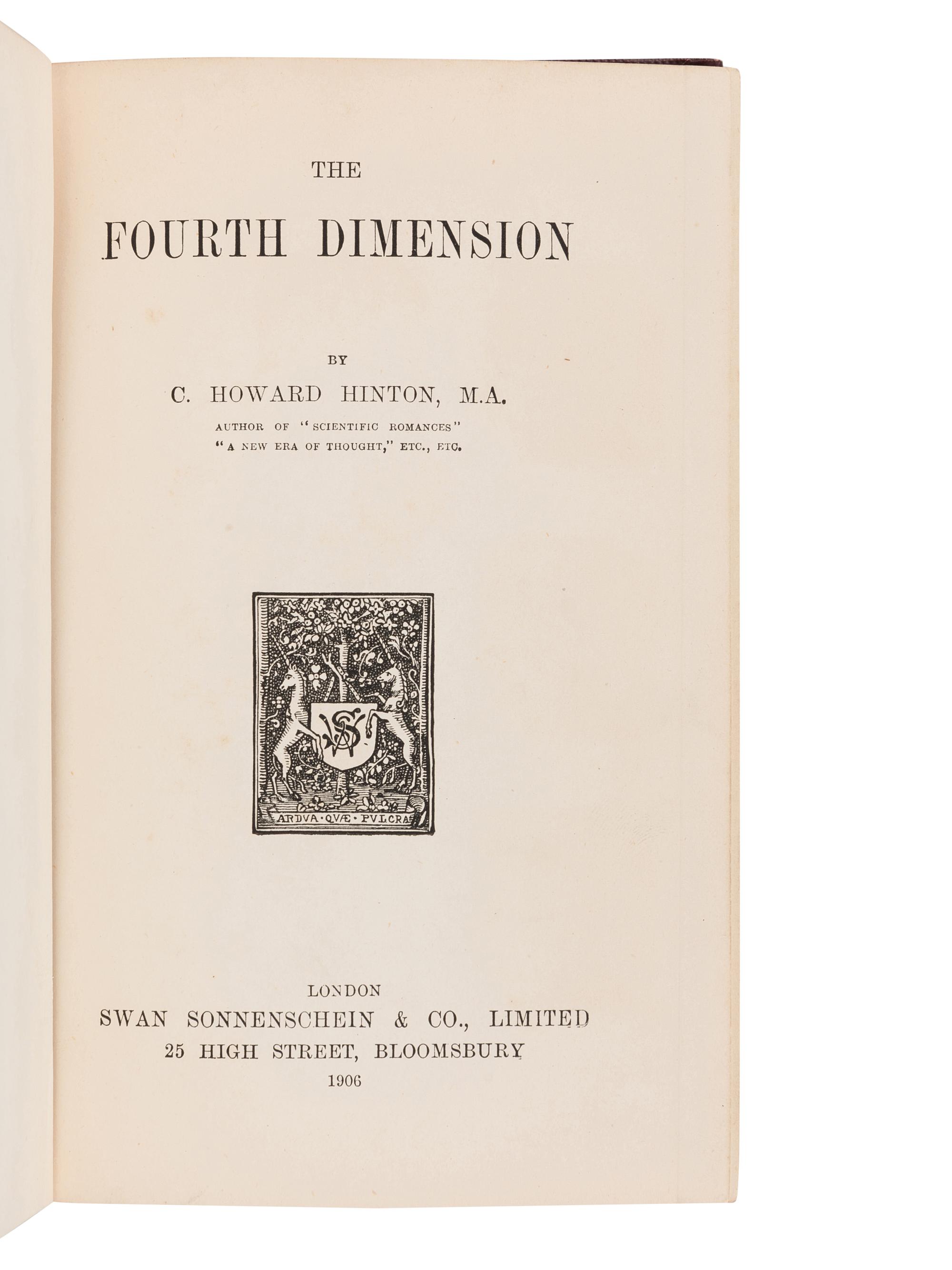 [PHYSICS] -- A group of 4 works in 4 volumes items related to physics, comprising: