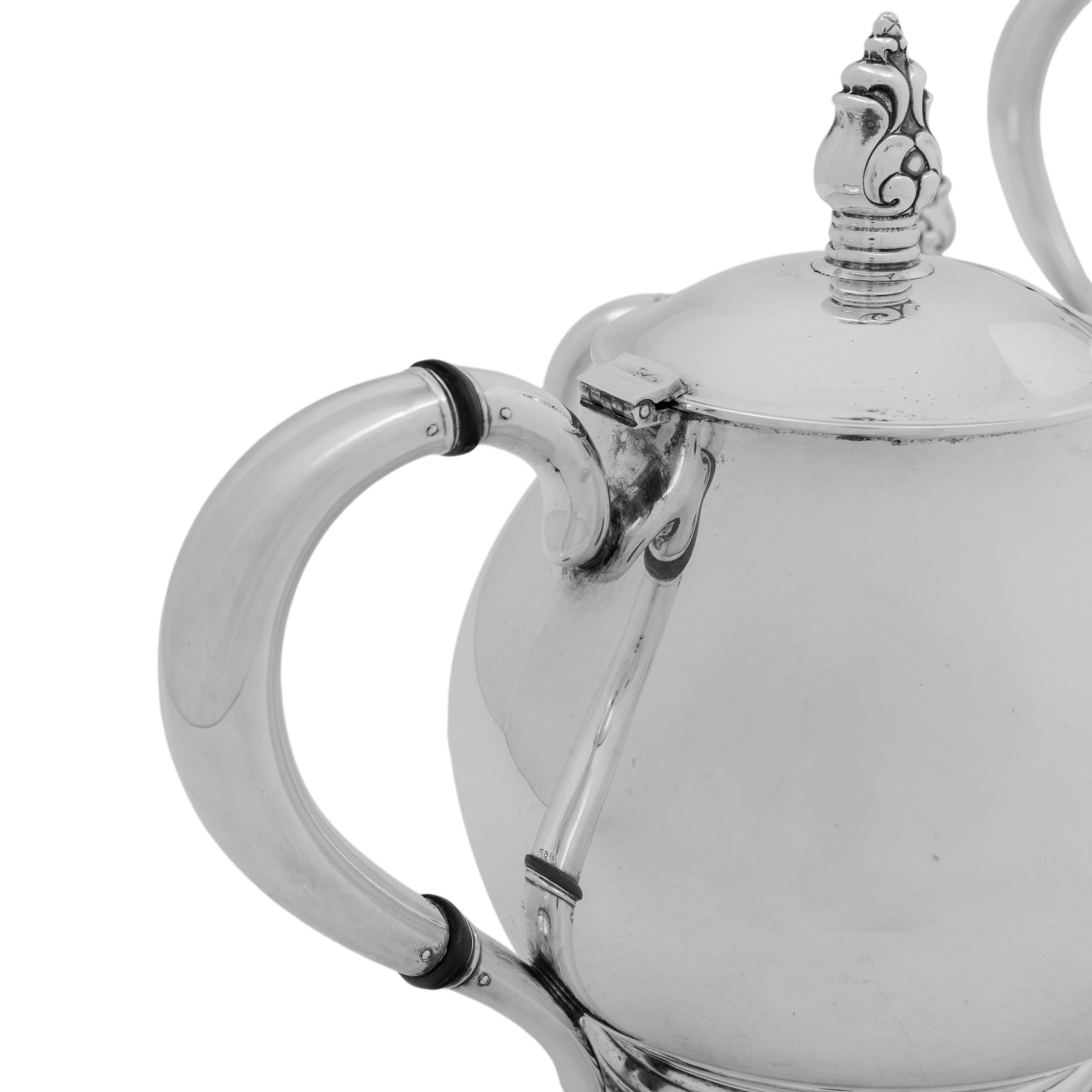 An American Silver Four-Piece Tea and Coffee Service