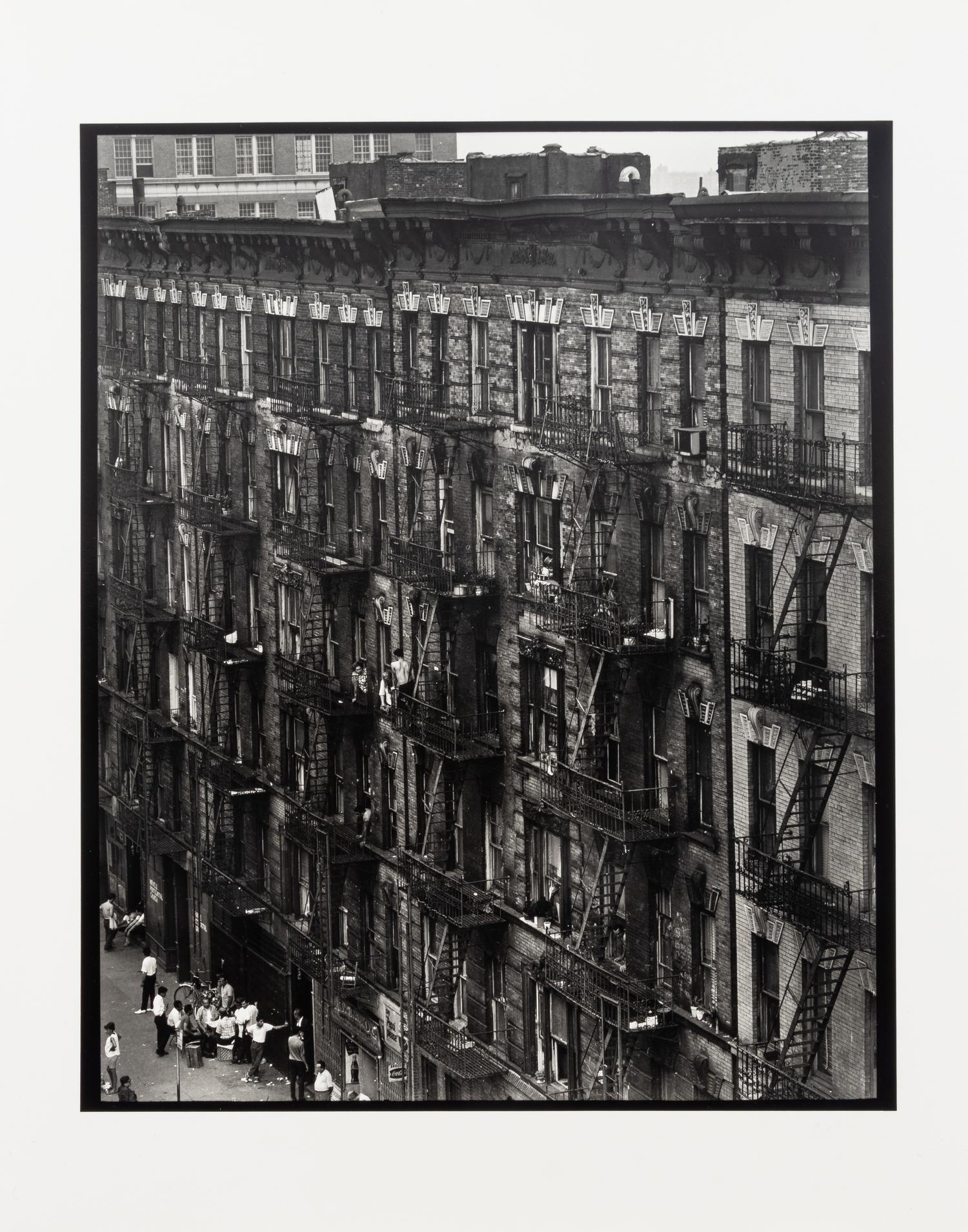 Bruce Davidson (born 1933) East 100th Street, New York, 1966