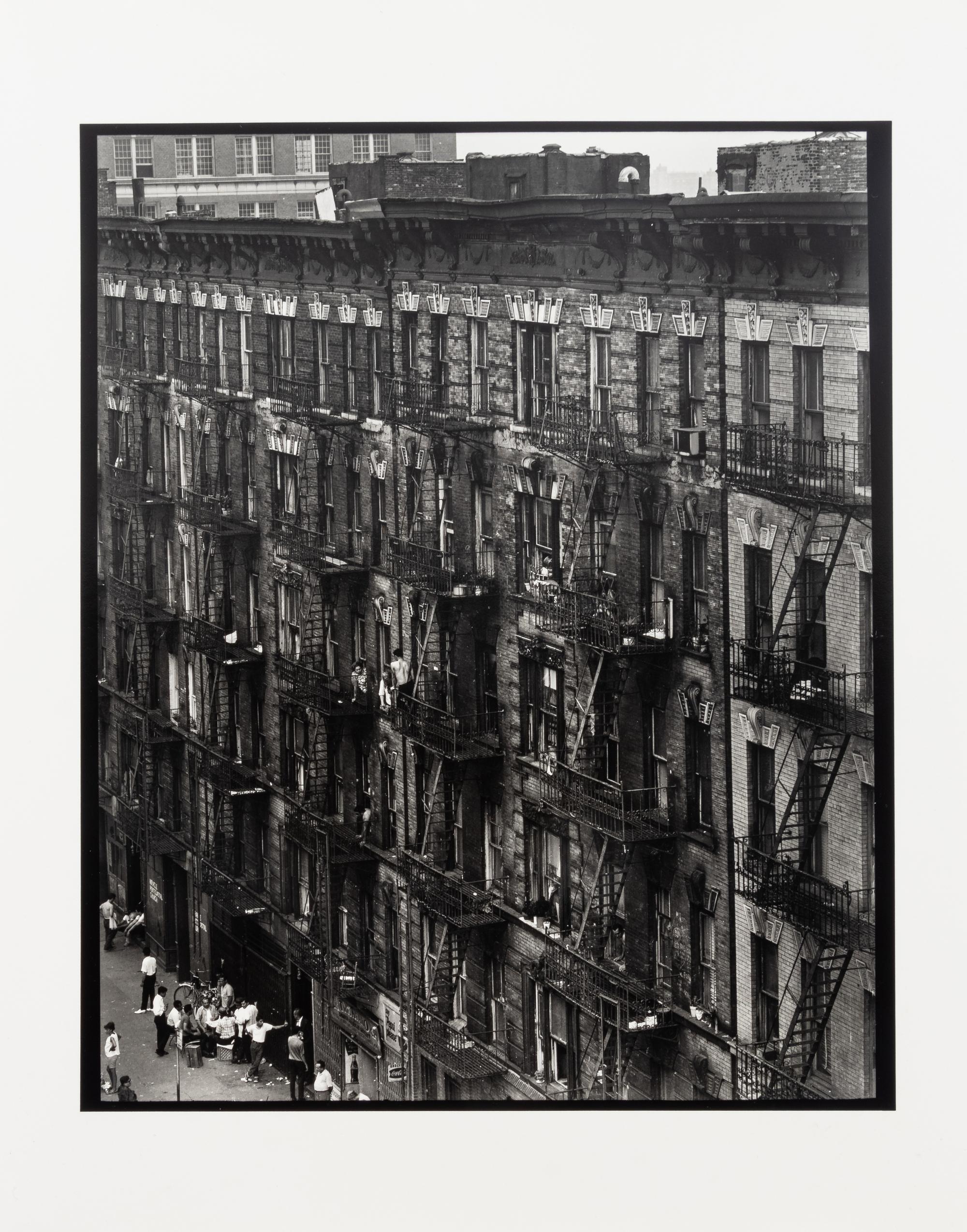 Bruce Davidson (born 1933) East 100th Street, New York, 1966