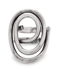 A Modernist Sterling Silver Ring, Norway Designs,