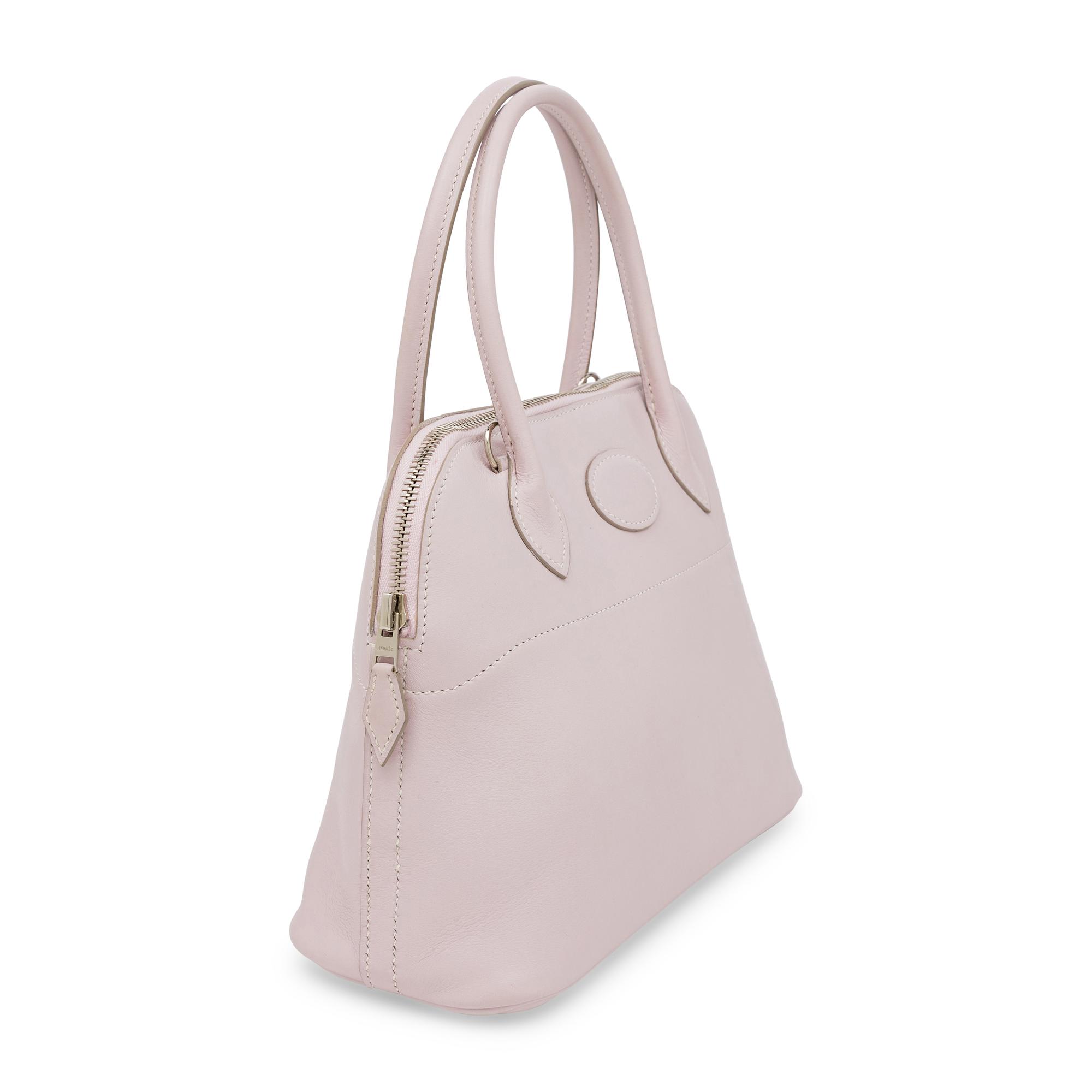Hermès, Bolide 27 in Rose Sakura Swift