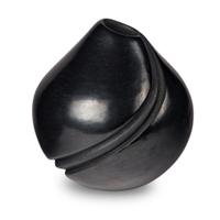 Dominique Toya (Jemez, 1971-2023) — Blackware Pottery Vase