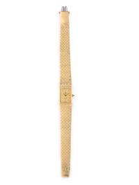 BAUME & MERCIER, YELLOW GOLD WATCH