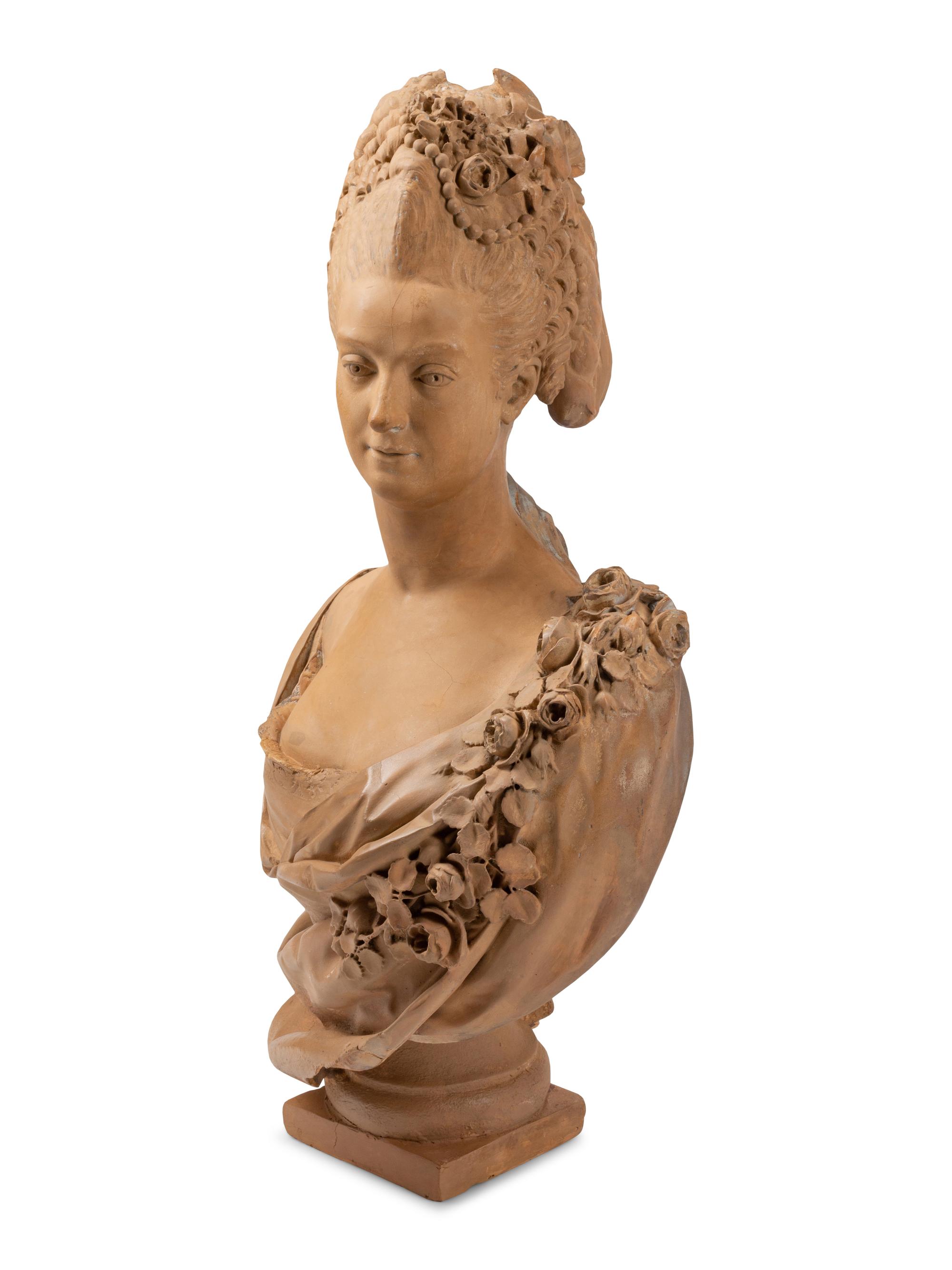 A French Terra Cotta Bust