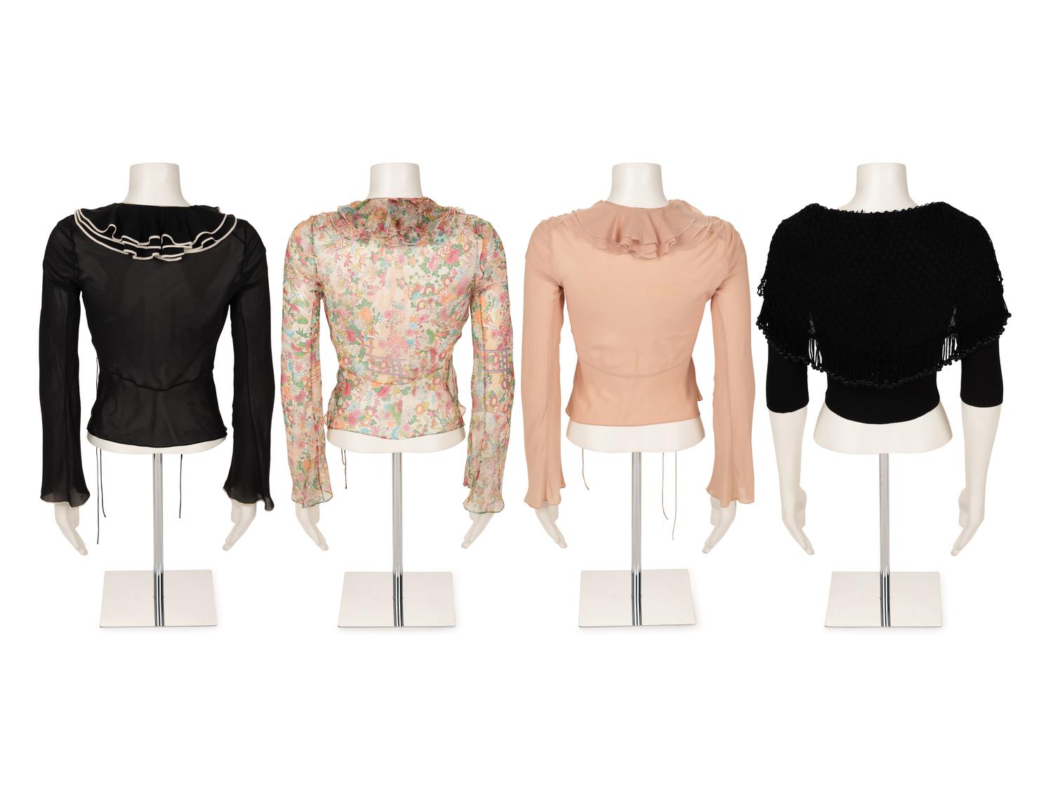 Four Christian Dior Tops, 1990-2000s