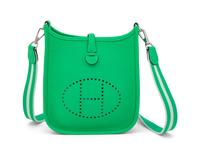 HERMÈS MINI EVELYNE TPM IN CLEMENCE LEATHER