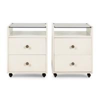 Carlo De Carli (Italian, 1910–1999) — Pair of Nightstands, c. 1960 for Sormani