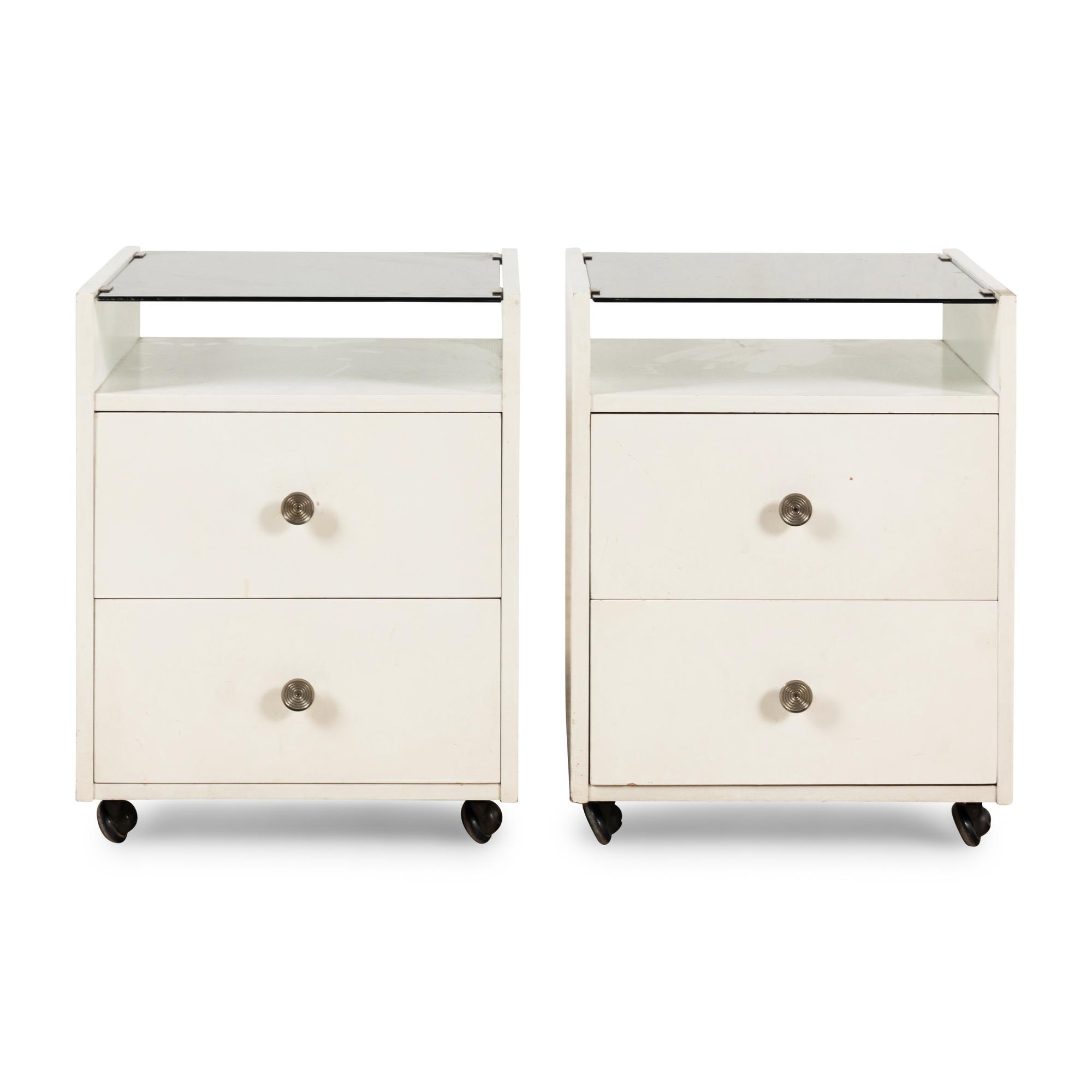 Carlo De Carli (Italian, 1910–1999) — Pair of Nightstands, c. 1960 for Sormani