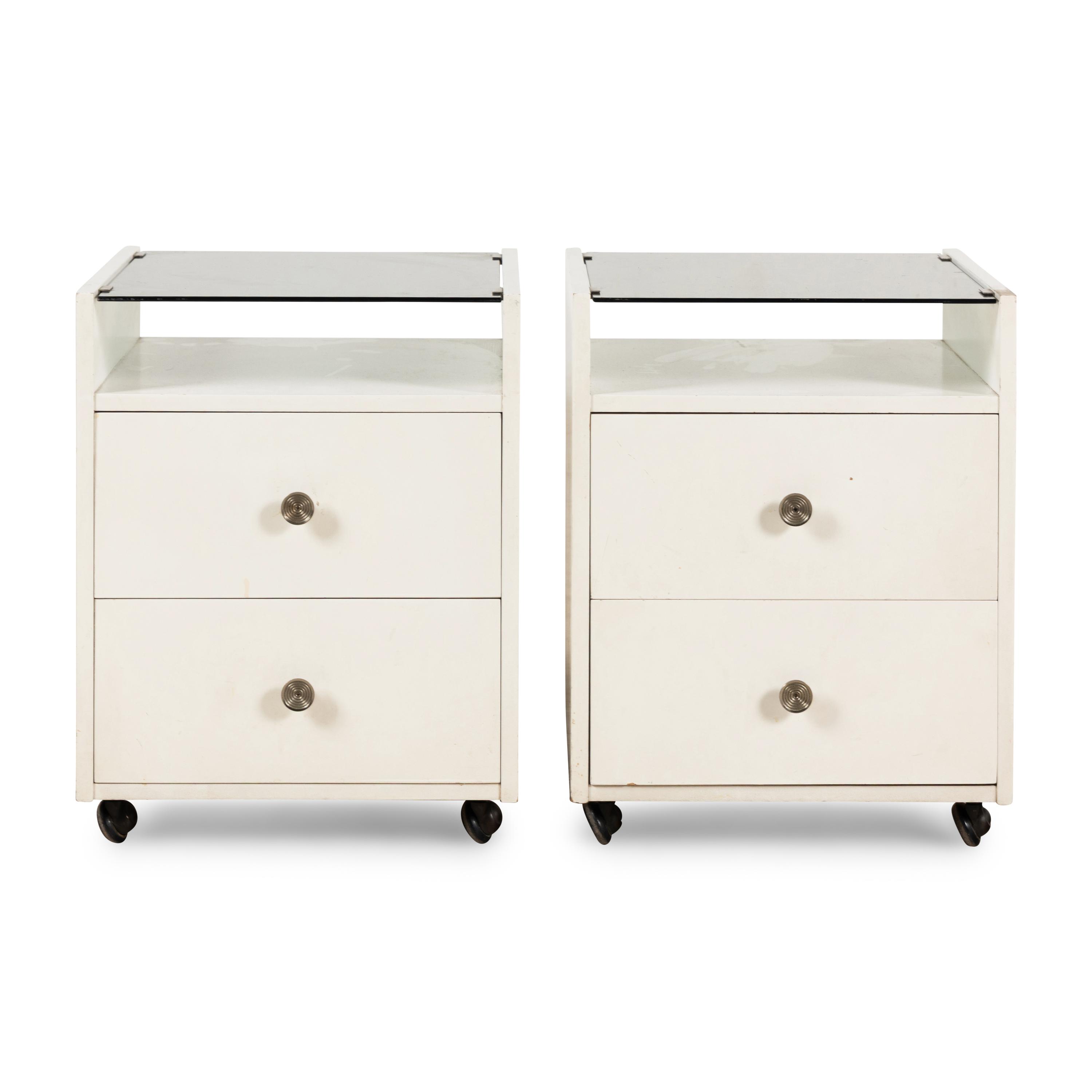 Carlo De Carli (Italian, 1910–1999) — Pair of Nightstands, c. 1960 for Sormani