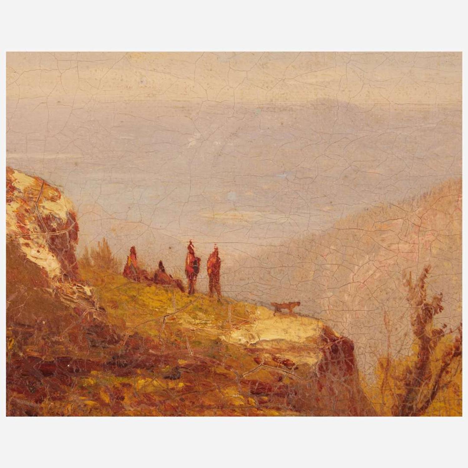 John Williamson (American, 1826–1885) Lake Champlain from Mount Kearsarge